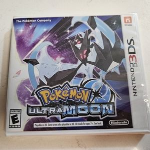 Pokemon ultra Moon for nintendo 3DS factory sealed NEW